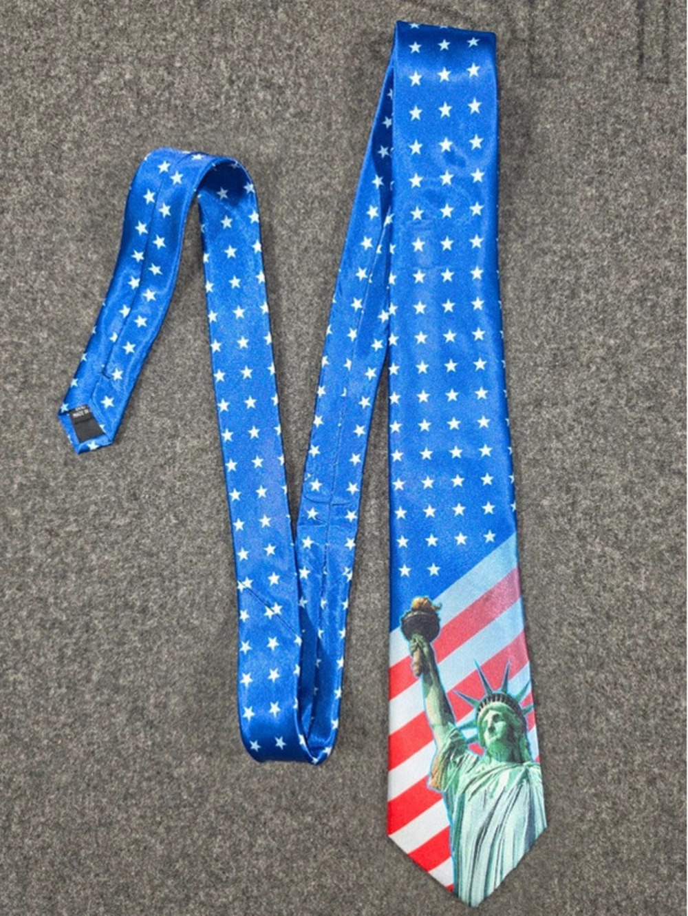 Stonehouse Collection Statue of Liberty Patriotic Men's Necktie